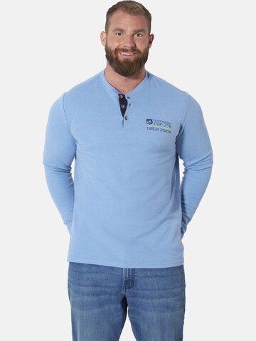 Jan Vanderstorm Shirt 'Ivor' in Blue: front