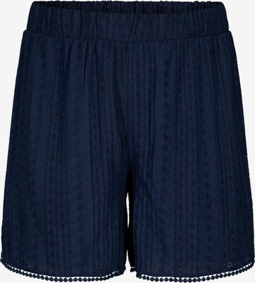 Zizzi Regular Trousers 'MNIP' in Blue: front