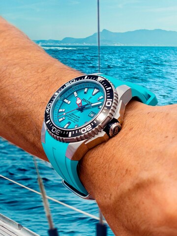 Montre à affichage analogique FESTINA en bleu : devant