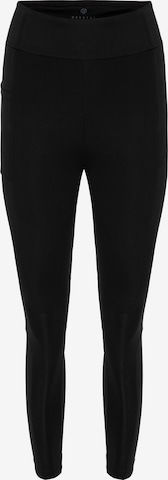 MOROTAI Skinny Workout Pants 'Kansei Crome' in Black: front