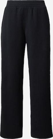 Abercrombie & Fitch Loosefit Housut värissä musta: etupuoli