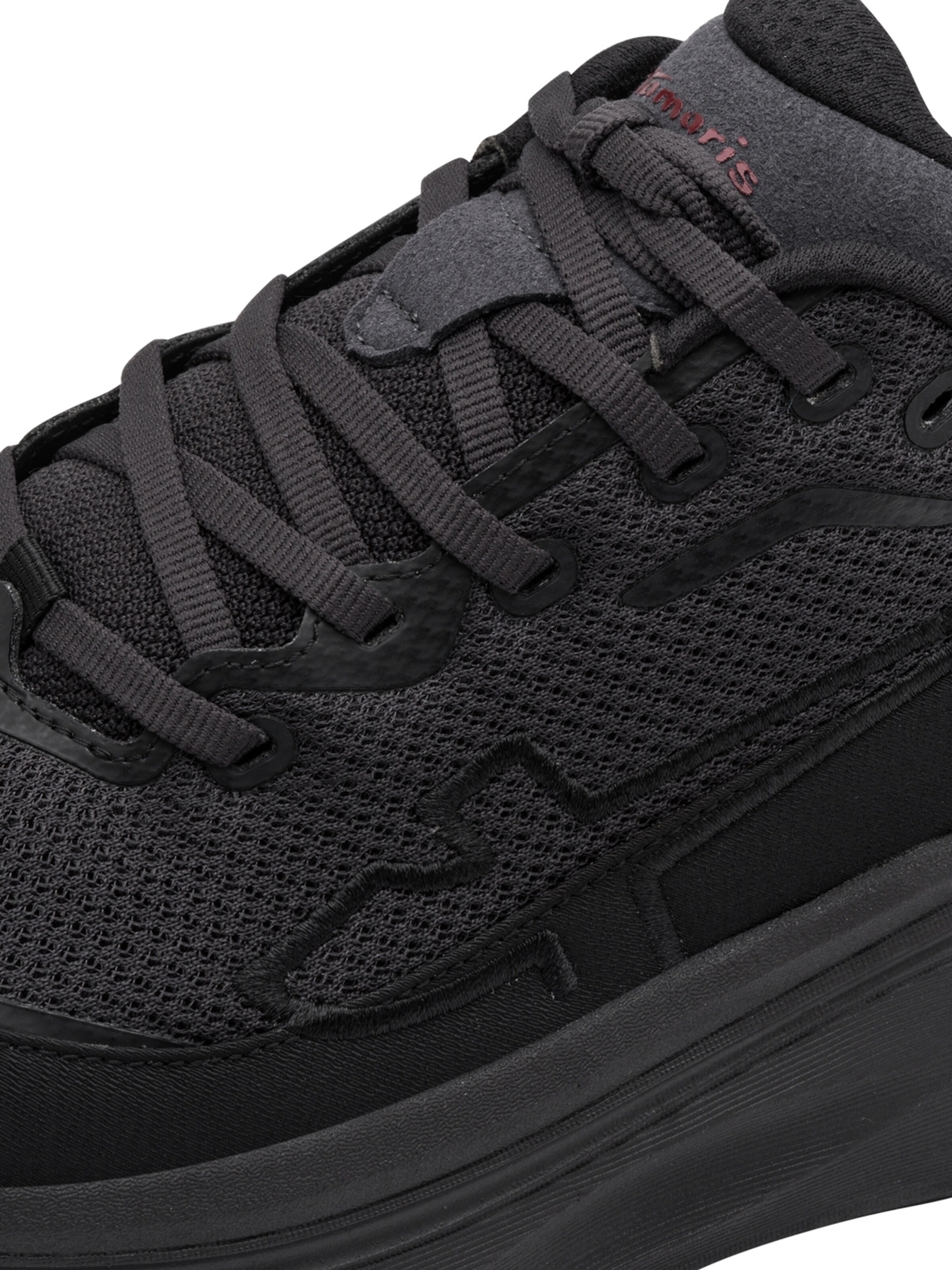 Tamaris Låg sneaker i svart