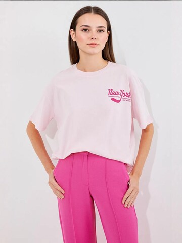 T-shirt 'T-Shirts' Bigdart en rose