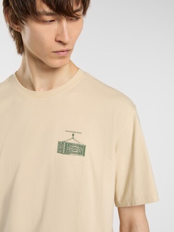 DICKIES Póló 'Apison' - bézs