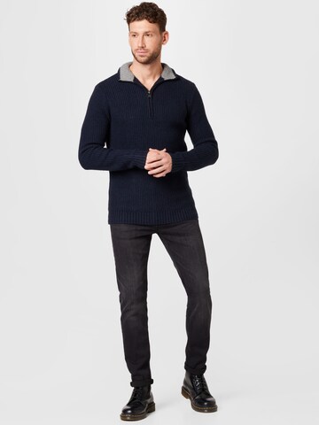 TOM TAILOR Pullover in Blau