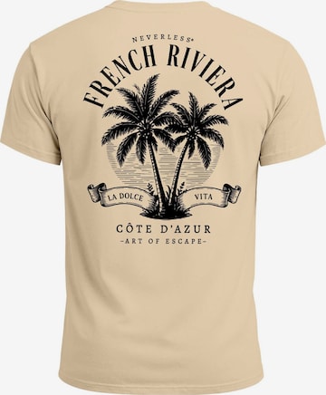 Neverless Shirt 'French Riviera' in Beige: front