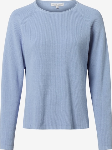 Marie Lund Pullover in Blau: Vorderseite