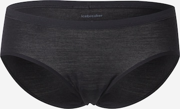 ICEBREAKER - Cueca 'Siren Hipkini' em preto: frente