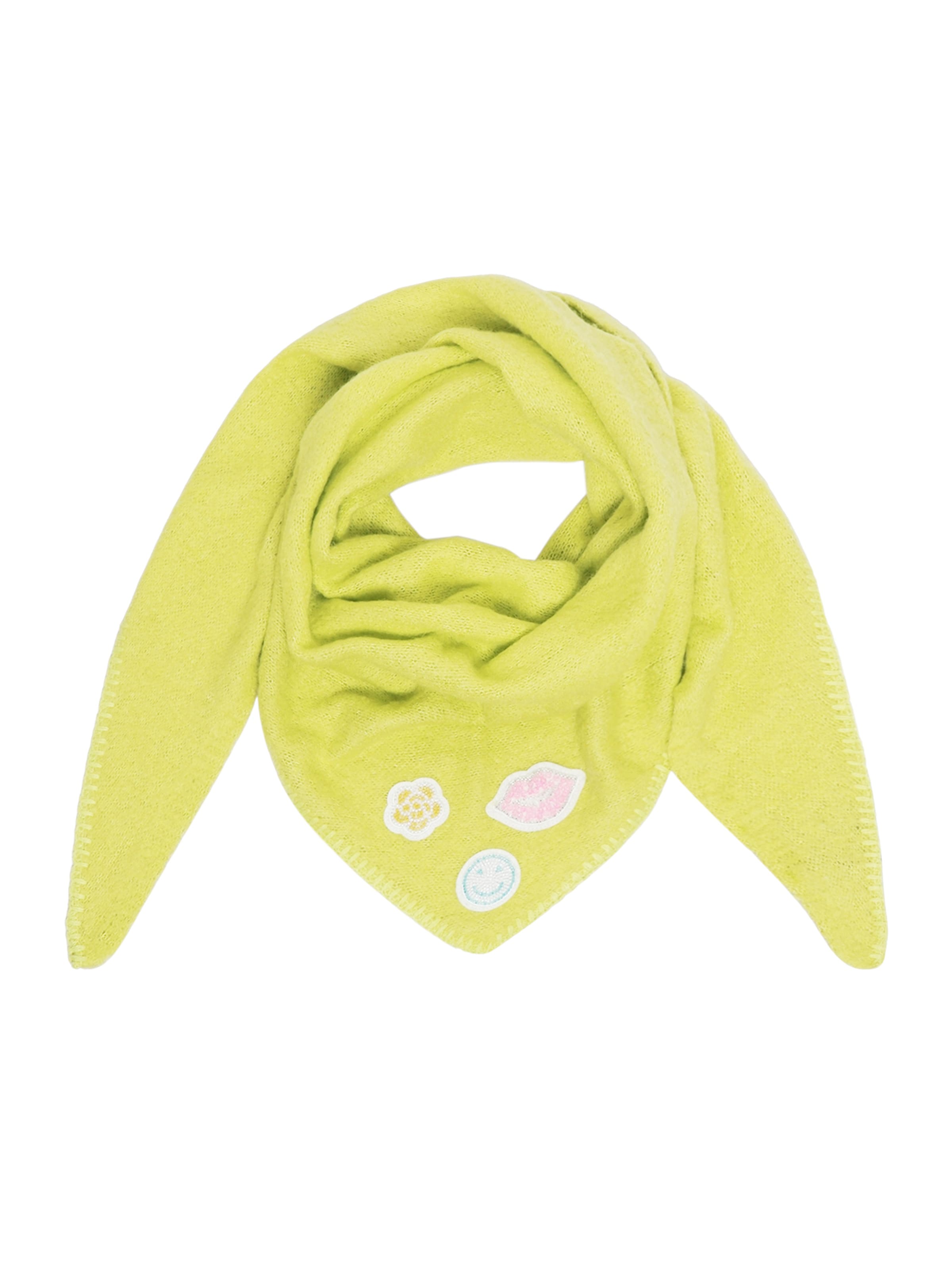 Sciarpa di Cartoon in giallo: frontale