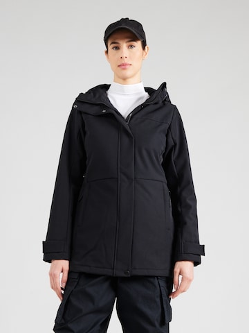 ICEPEAK Outdoorjacke 'APLINGTON' in Schwarz: Vorderseite