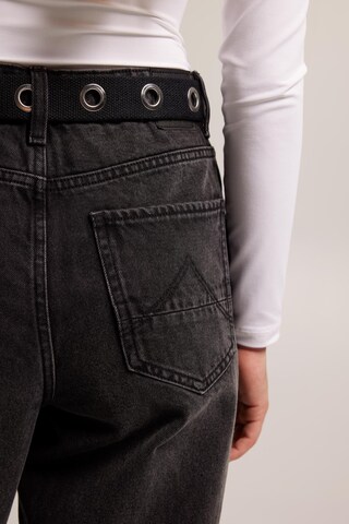 America Today Wide leg Jeans in Zwart