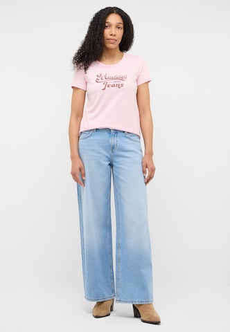 MUSTANG Flared Jeans in Blue: front