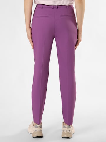 Regular Pantalon à plis Marie Lund en violet