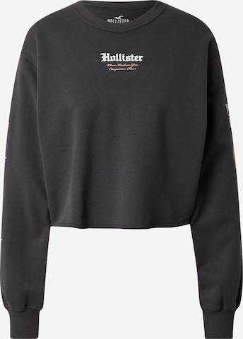 Sweat-shirt HOLLISTER en gris : devant