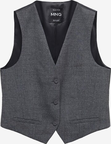 MANGO Suit Vest 'PARIS' in Grey: front