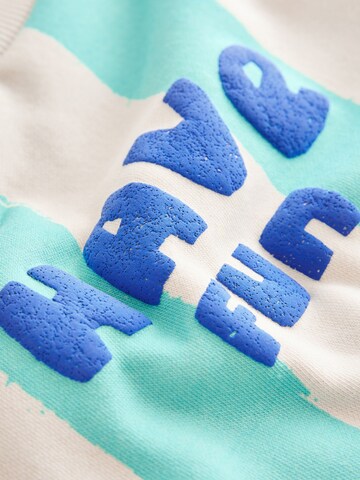 Next Sweatshirt und Shorts Set in Blau