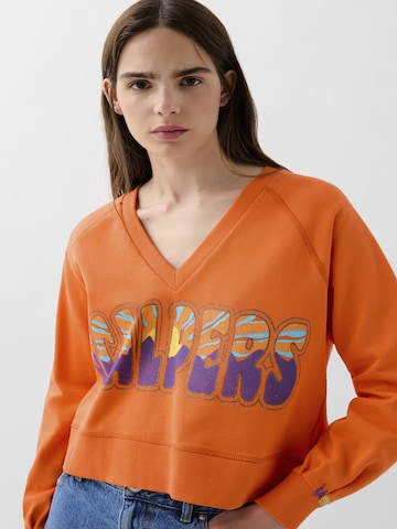 Sweat-shirt Scalpers en orange