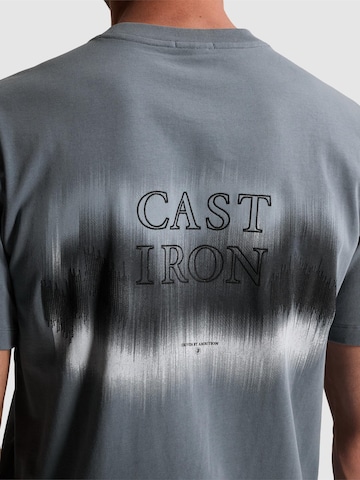 CAST IRON - Camiseta 'Relaxed fit T-shirt with artwork on the back' en azul