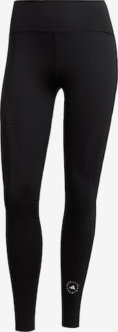 Skinny Pantaloni sportivi 'TruePurpose Optime' di ADIDAS BY STELLA MCCARTNEY in nero: frontale