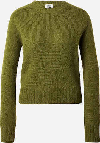 Pullover 'FIDA' di DRYKORN in verde: frontale