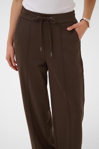 Kaffe Loosefit Hose 'Jenny' in Braun