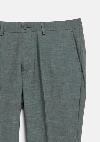 Regular Pantalon à plis s.Oliver en vert