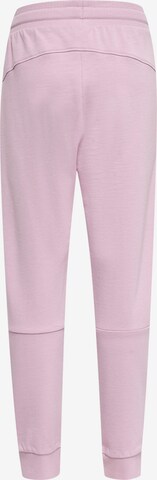 Hummel Tapered Broek in Lila