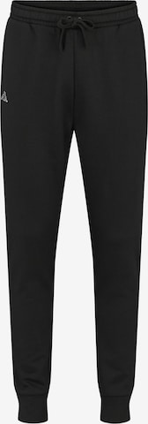 KAPPA - Regular Calças 'KMLogo Caseri' em preto: frente