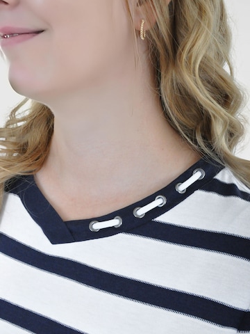 T-shirt Navigazione en bleu