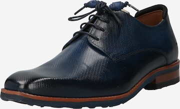 MELVIN & HAMILTON Lace-Up Shoes 'Ryder 1' in Blue: front