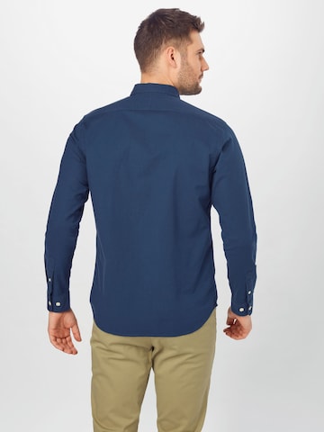 SELECTED HOMME Regular fit Overhemd 'Rick' in Blauw