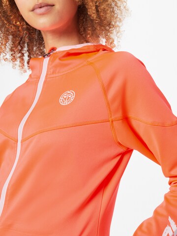 BIDI BADU Athletic Jacket 'Inga Tech Jacket' in Orange