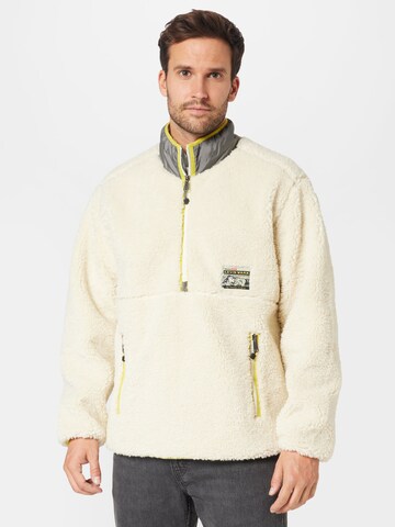 LEVI'S ® Tussenjas 'Lakeside Mock Neck Jkt' in Wit: voorkant