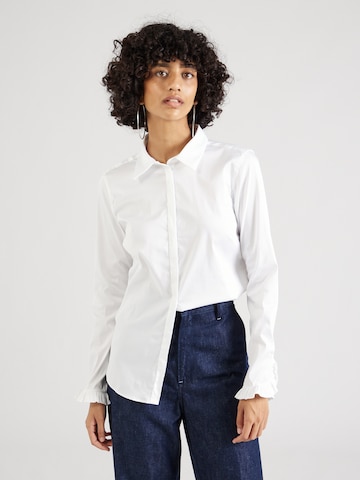 MOS MOSH Blouse in White: front