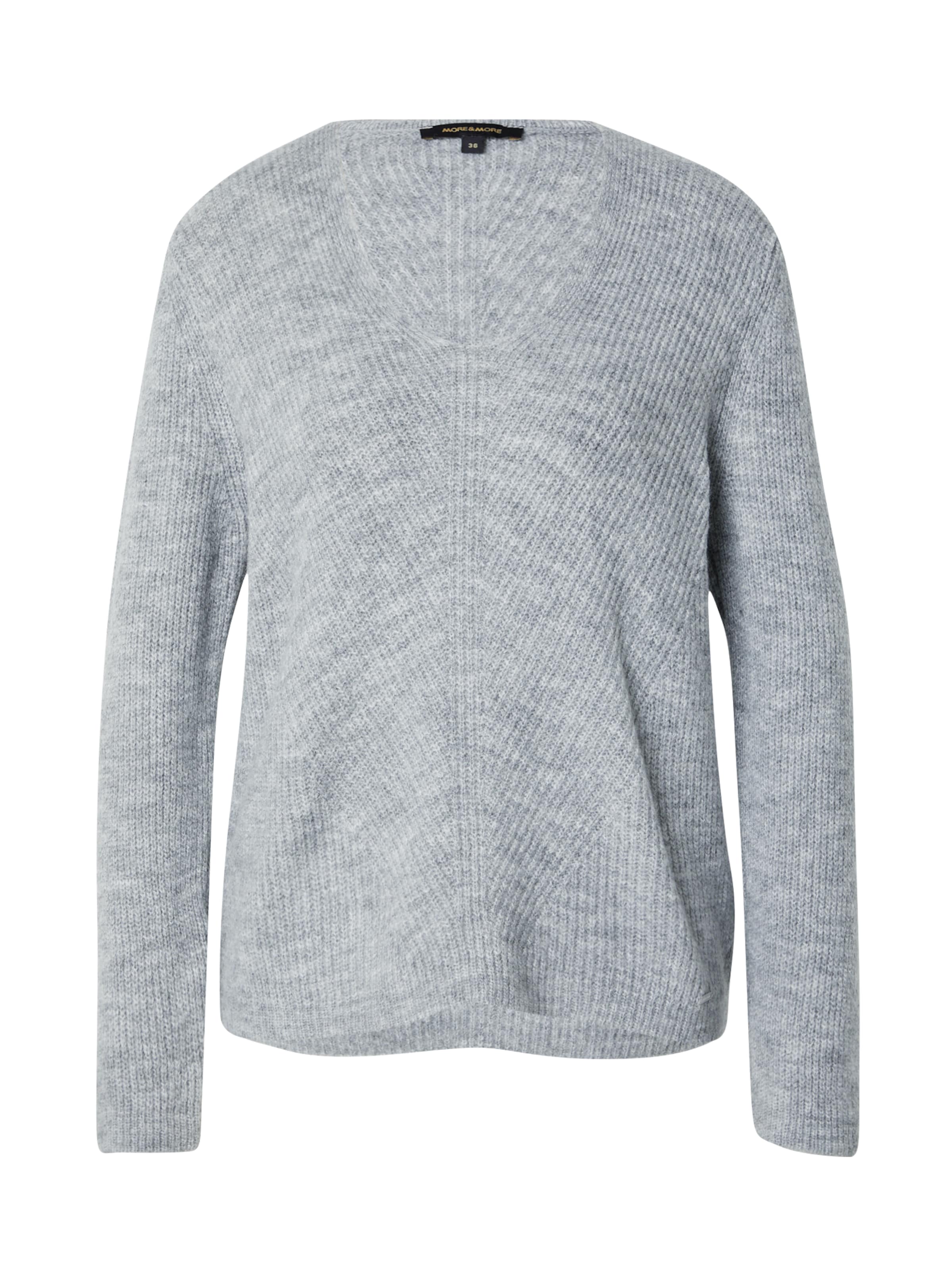 MORE & MORE Sweater in Grey: front