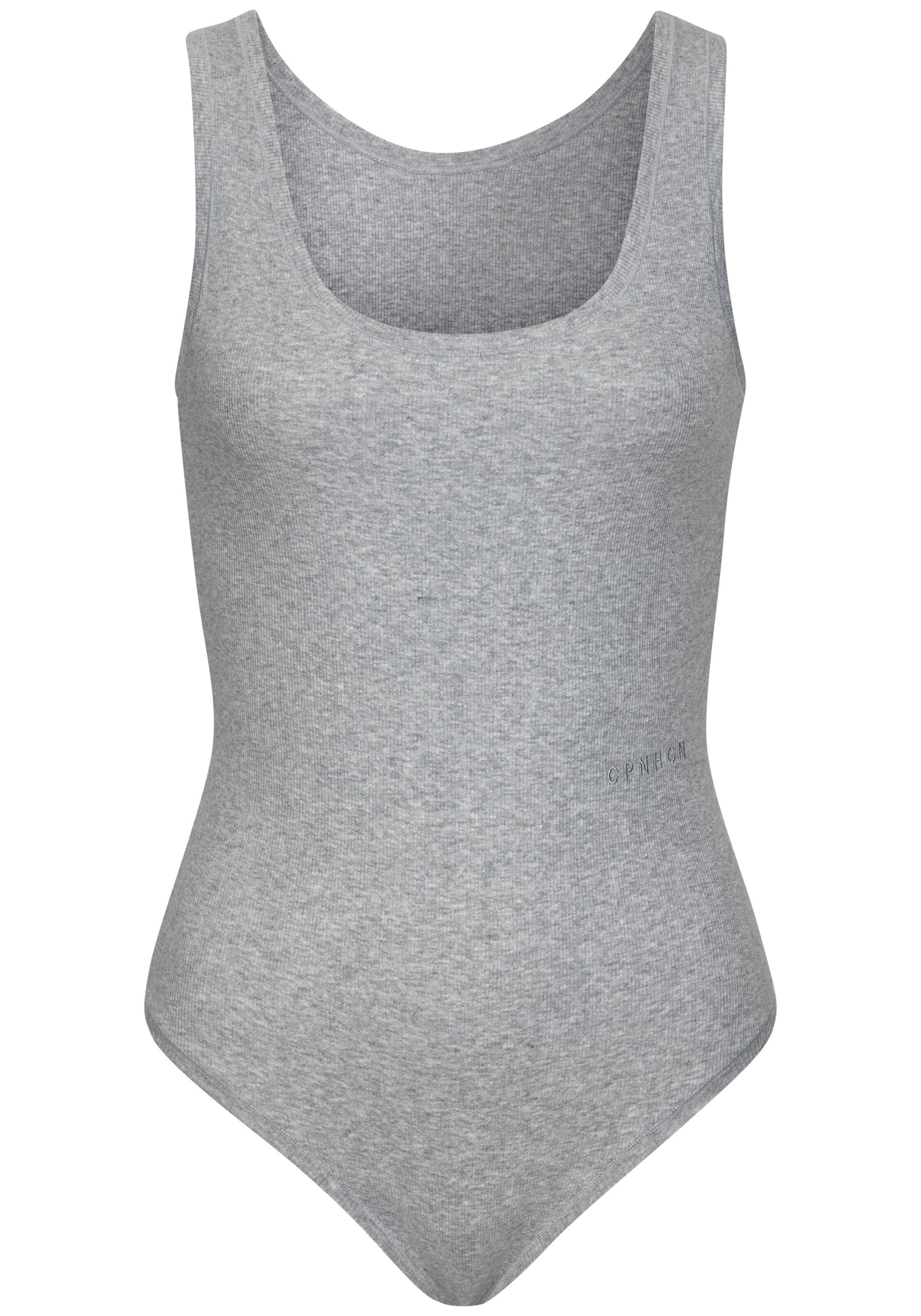 Copenhagen Studios Lingerie body in Grijs: voorkant