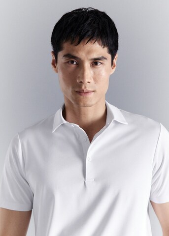 MANGO MAN Shirt 'Laziop' in White