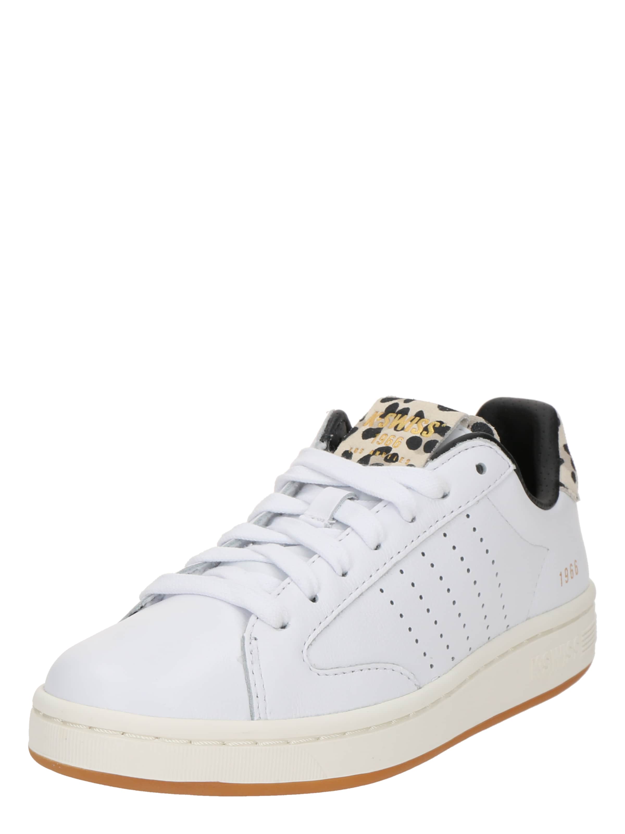K-SWISS Platform trainers 'Lozan Klub' in White: front