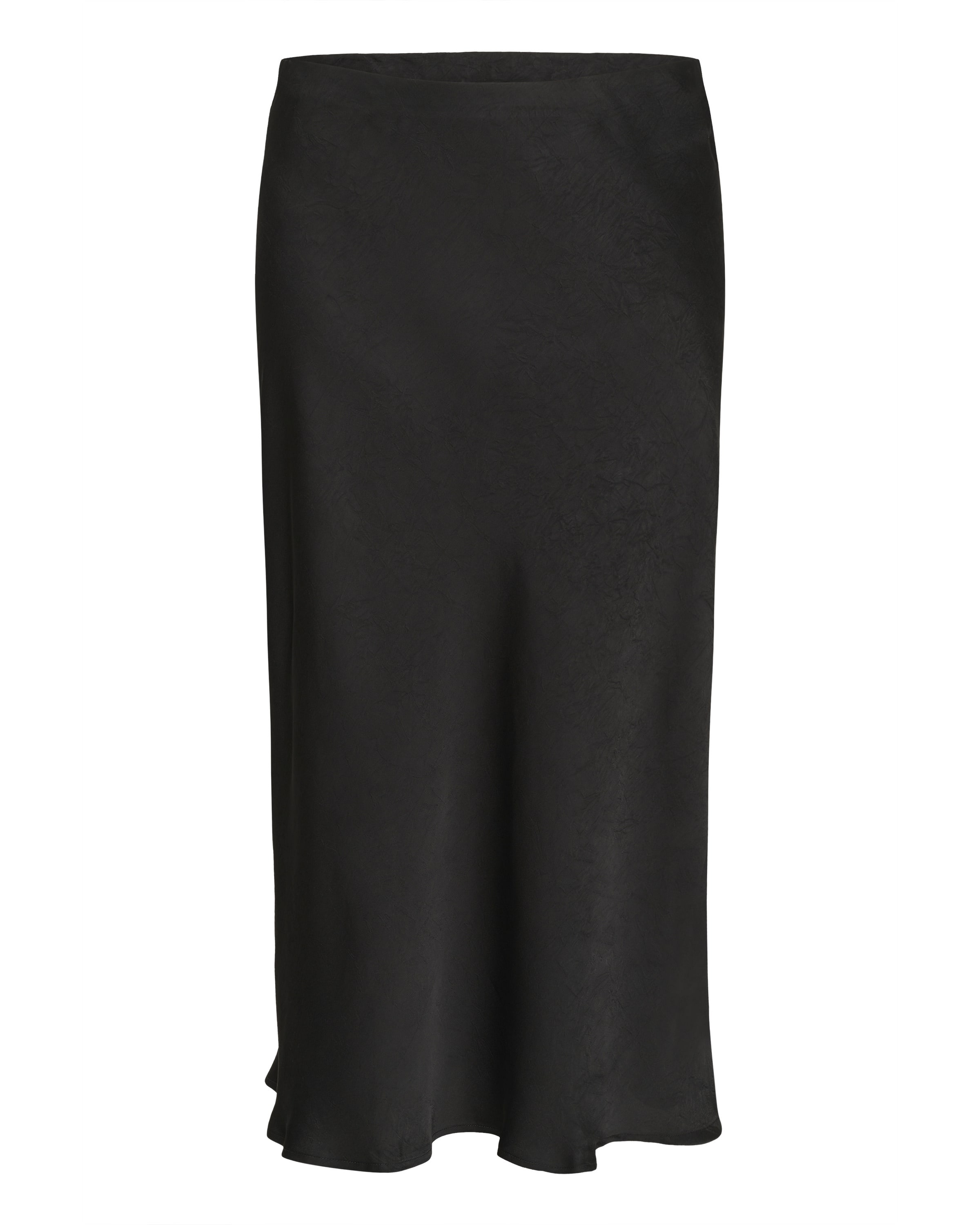 KAFFE CURVE Rock 'KCMolli' in Schwarz: Vorderseite