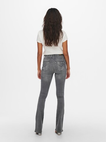 ONLY Flared Jeans 'Paola' i grå