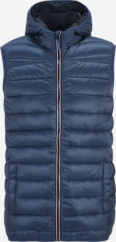 BLEND Weste in Blau: Vorderseite