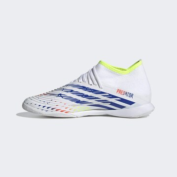 balts ADIDAS PERFORMANCE Futbola apavi 'Predator Edge.3 Indoor Boots'