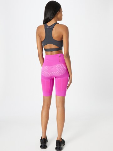 X-BIONIC Skinny Sporthose in Lila