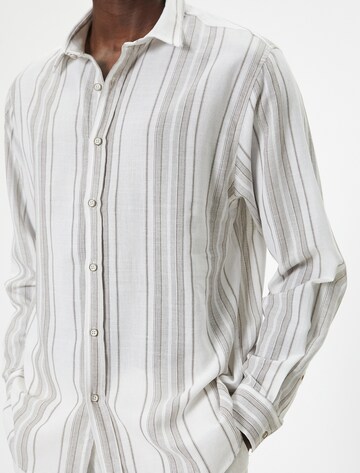Koton Regular fit Button Up Shirt in White
