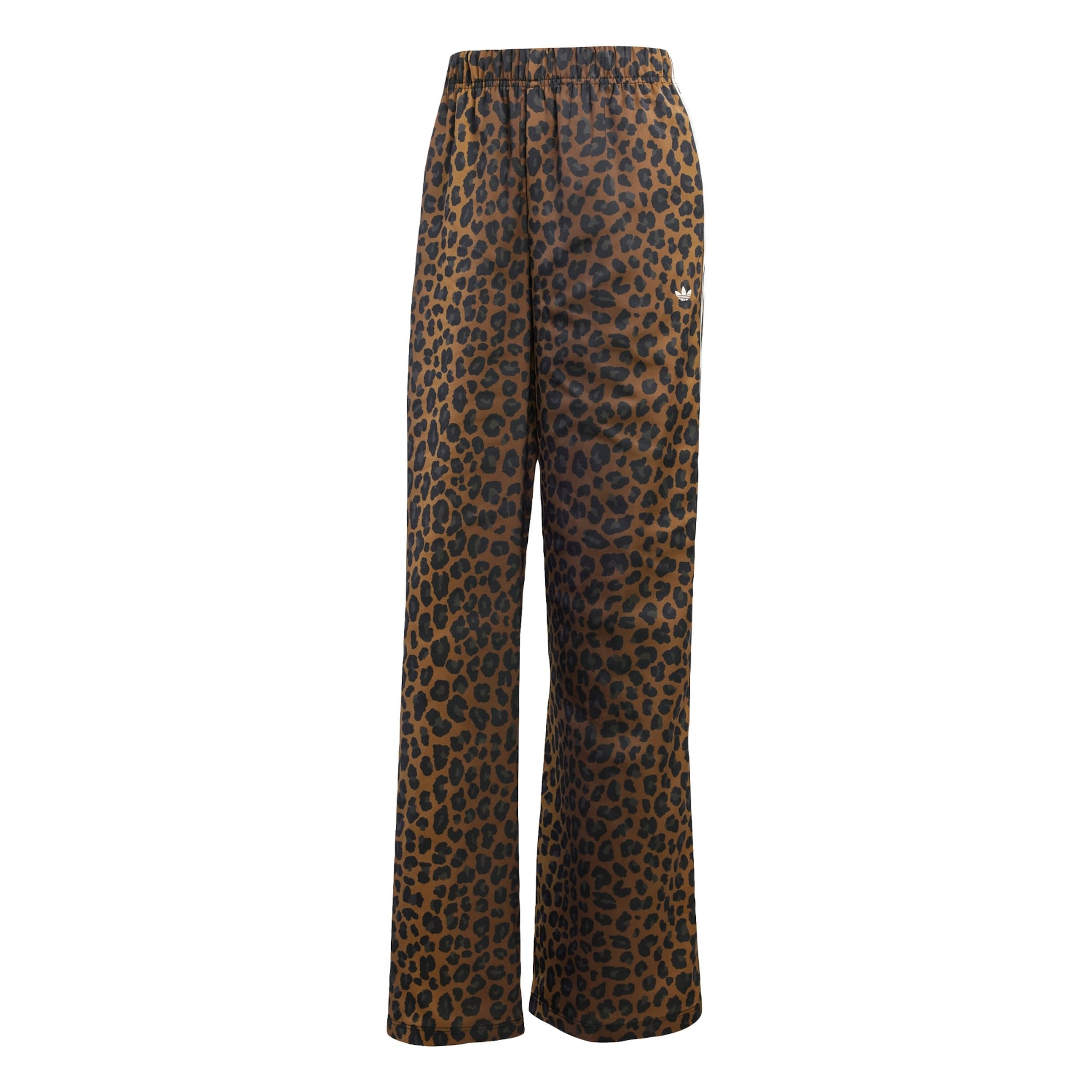 ADIDAS ORIGINALS Wide Leg Hose in Braun: Vorderseite