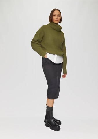 s.Oliver Oversized trui in Groen