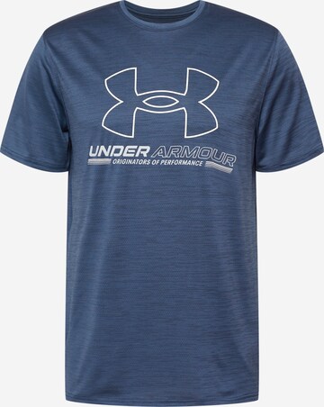 UNDER ARMOUR - Camisa funcionais 'Vent' em azul: frente