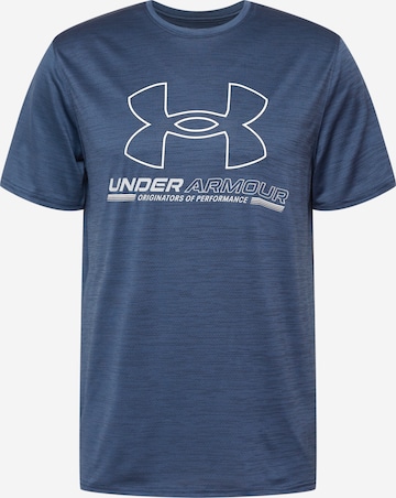 UNDER ARMOUR Performance Shirt 'Vent' in Blue: front