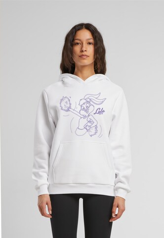 Merchcode Sweatshirt 'Lola Bunny' in Wit: voorkant