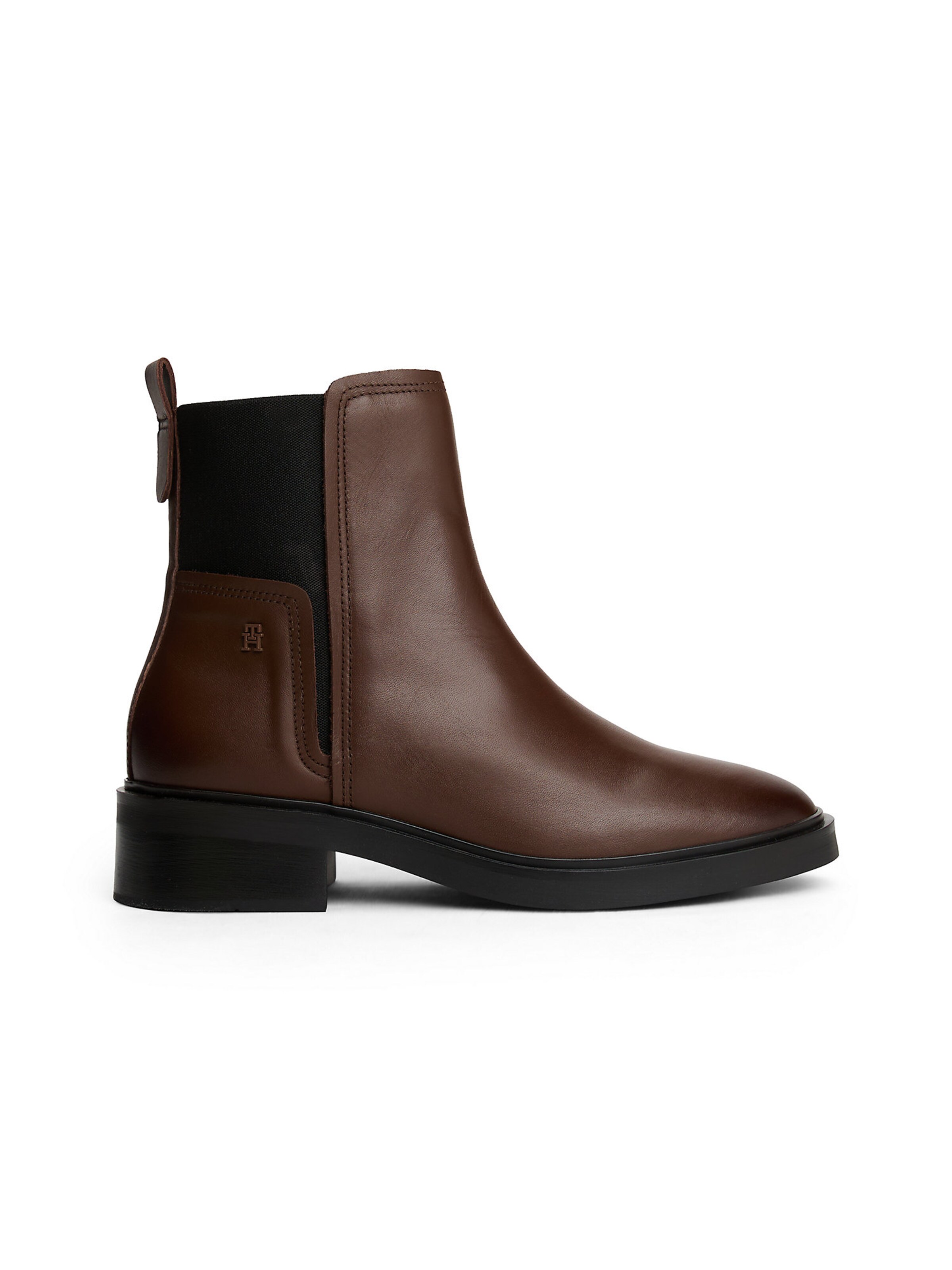 TOMMY HILFIGER Chelsea Boots in Braun